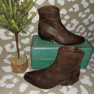 Brown Ankle Boots for Women